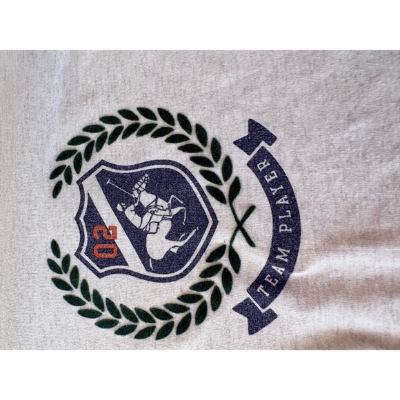 Janie and Jack Long Sleeve T Shirt girls age 12 Crest Graphic Team Player - Picture 5 of 5